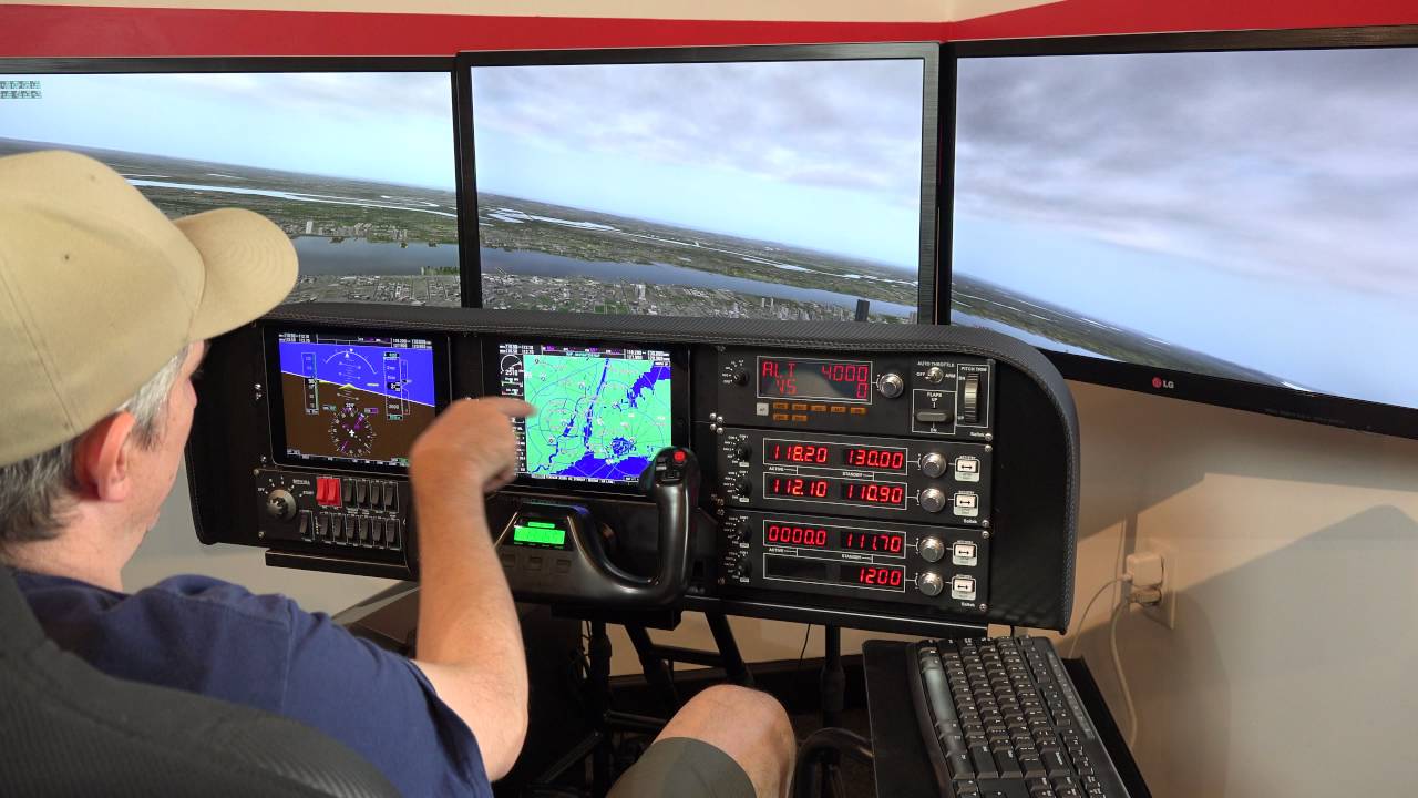 home flight simulator cessna 172
